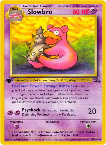 Image for Slowbro (43/62) [Fossil]