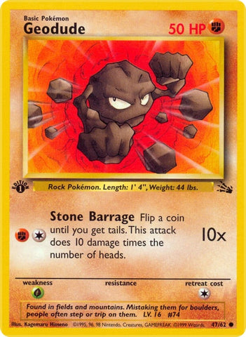 Image for Geodude (47/62) [Fossil]