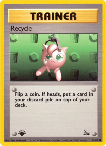 Image for Recycle (61/62) [Fossil]