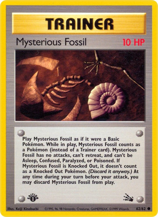 Image for Mysterious Fossil (62/62) [Fossil]