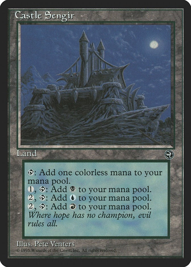 Image for Castle Sengir [Homelands]