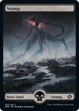 Image for Swamp (282) - Full Art (282) [The Brothers' War]