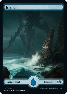 Image for Island (281) - Full Art (281) [The Brothers' War]