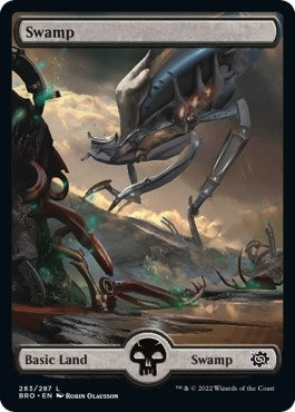 Image for Swamp (283) - Full Art (283) [The Brothers' War]