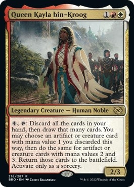 Image for Queen Kayla bin-Kroog (218) [The Brothers' War]