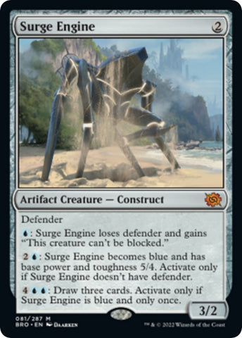 Image for Surge Engine (81) [The Brothers' War]
