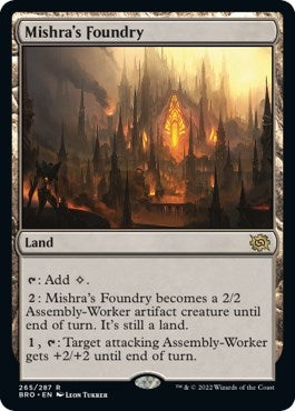Image for Mishra's Foundry (265) [The Brothers' War]