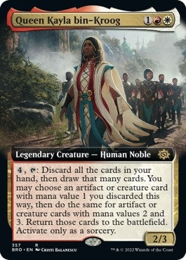 Image for Queen Kayla bin-Kroog (Extended Art) (357) [The Brothers' War]