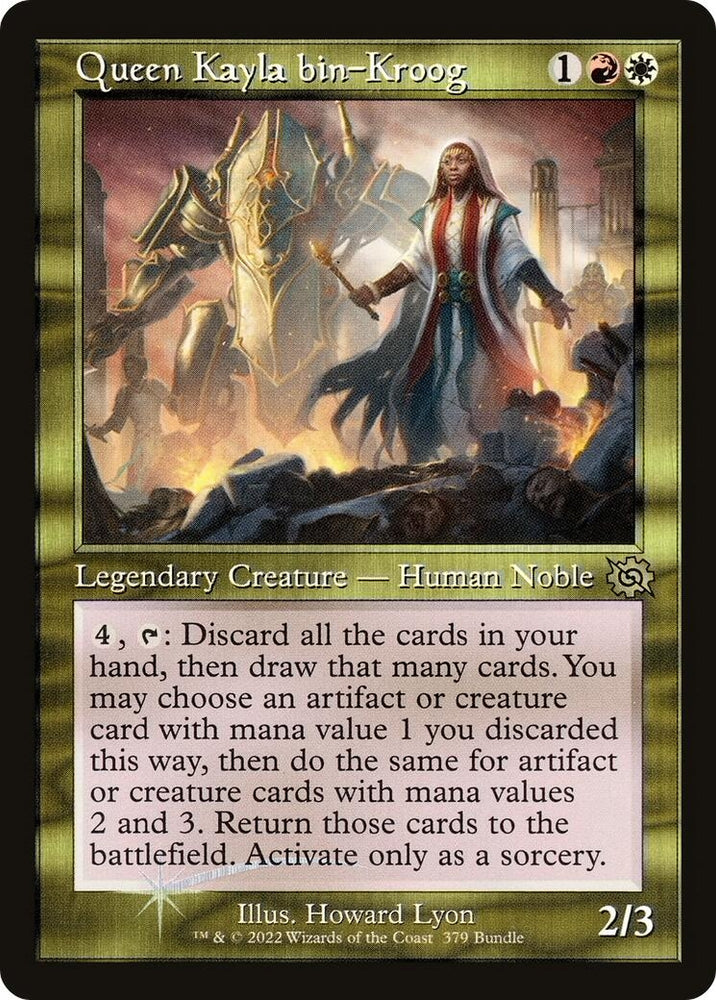 Image for Queen Kayla bin-Kroog (Retro Frame) (BRO Bundle) (379) - Magic: The Gathering