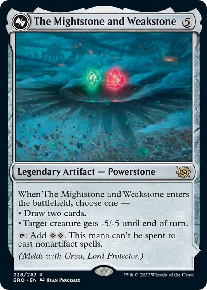 Image for The Mightstone and Weakstone (238) [The Brothers' War]
