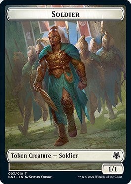 Image for Soldier // Drake Double-sided Token [Magic Game Night: Free-For-All]