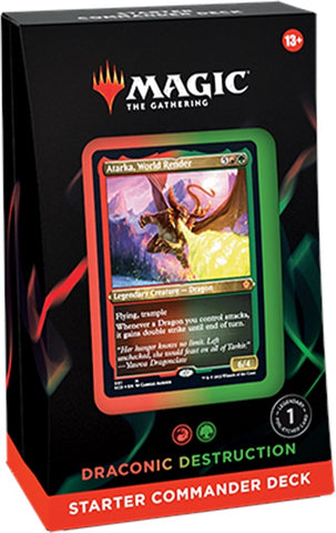 Image for Starter Commander Deck - Draconic Destruction [Starter Commander Decks]