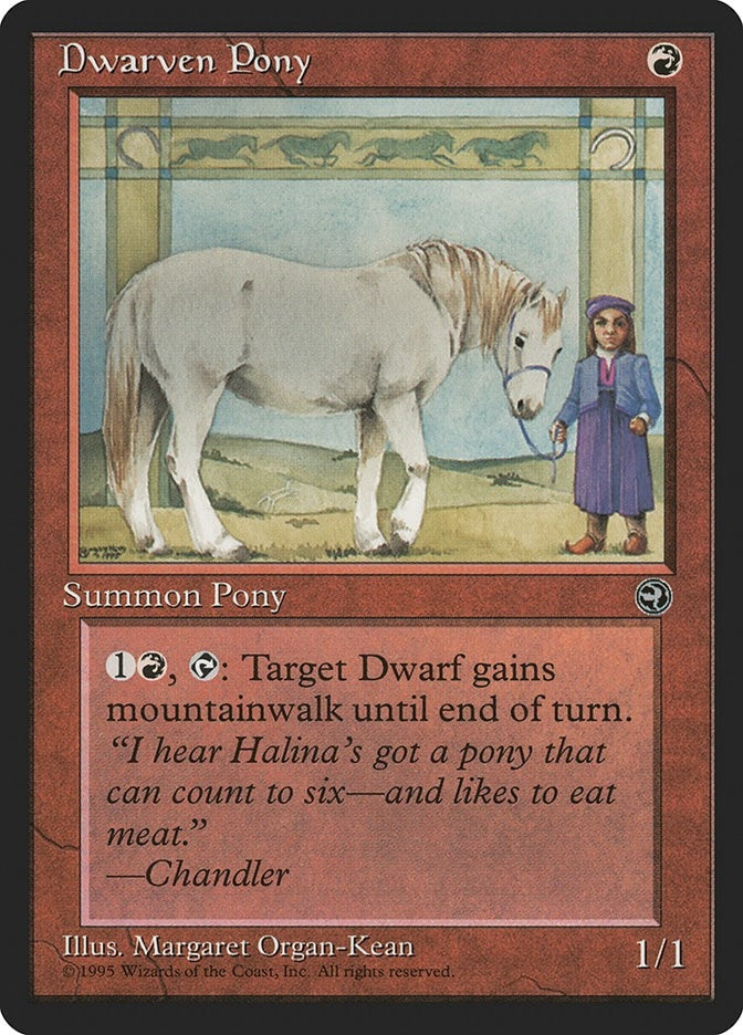 Image for Dwarven Pony [Homelands]