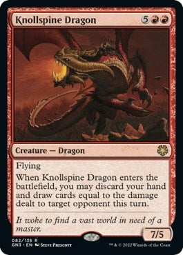 Image for Knollspine Dragon (82) [Magic Game Night: Free-For-All]