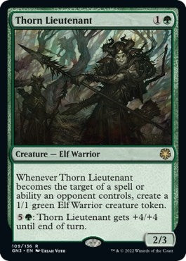 Image for Thorn Lieutenant (109) [Magic Game Night: Free-For-All]