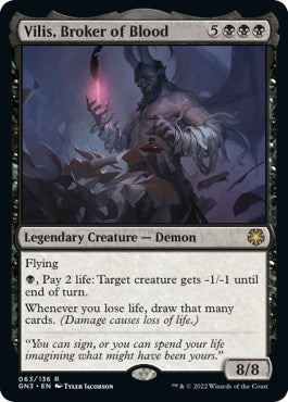 Image for Vilis, Broker of Blood (63) [Magic Game Night: Free-For-All]
