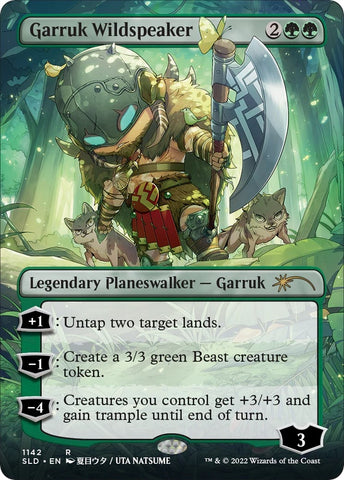 Image for Garruk Wildspeaker (Borderless) (1142) [Secret Lair Drop Series]
