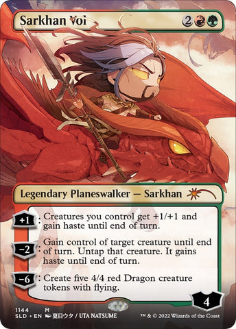 Image for Sarkhan Vol (Borderless) (1144) [Secret Lair Drop Series]