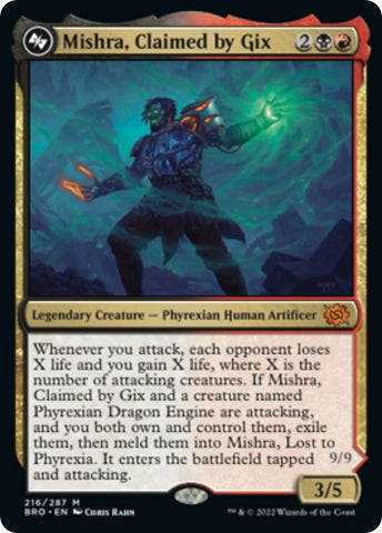 Image for Mishra, Claimed by Gix (216) [The Brothers' War]