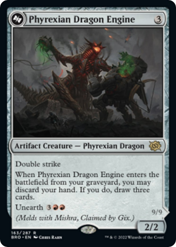 Image for Phyrexian Dragon Engine (163) [The Brothers' War]