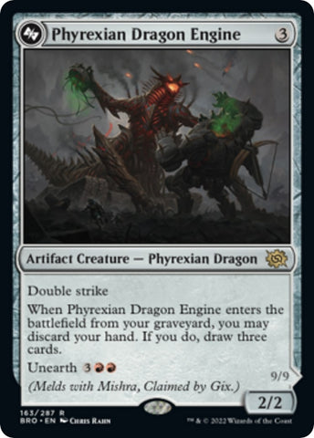 Image for Phyrexian Dragon Engine (163) [The Brothers' War]