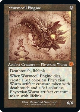 Image for Wurmcoil Engine (Schematic) (126) [The Brothers' War: Retro Frame Artifacts]