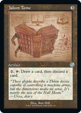 Image for Jalum Tome (Schematic) (87) [The Brothers' War: Retro Frame Artifacts]