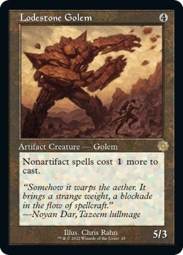Image for Lodestone Golem (29) [The Brothers' War: Retro Frame Artifacts]