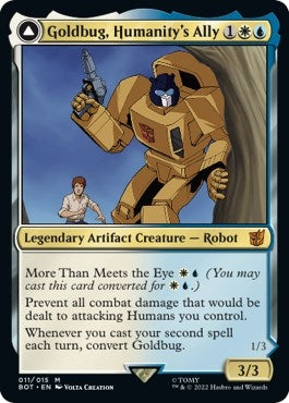 Image for Goldbug, Humanity's Ally (11) [Universes Beyond: Transformers]