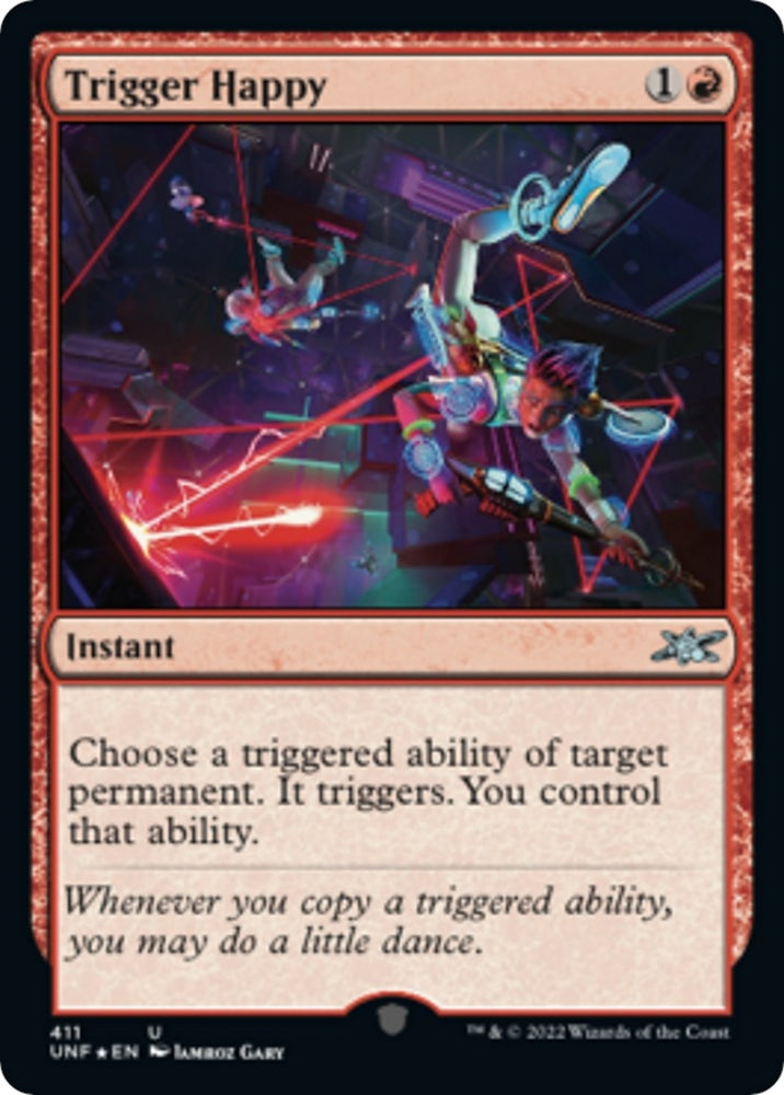 Image for Trigger Happy (Galaxy Foil) (411) [Unfinity]