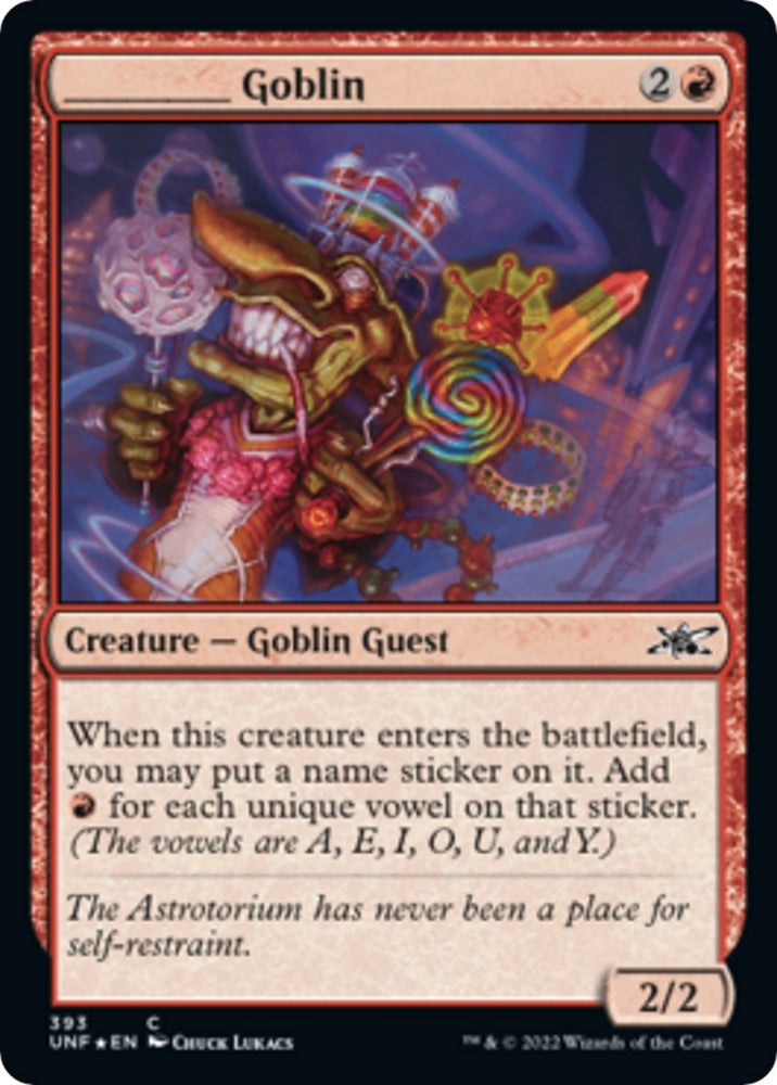 Image for _____ Goblin (Galaxy Foil) (393) [Unfinity]