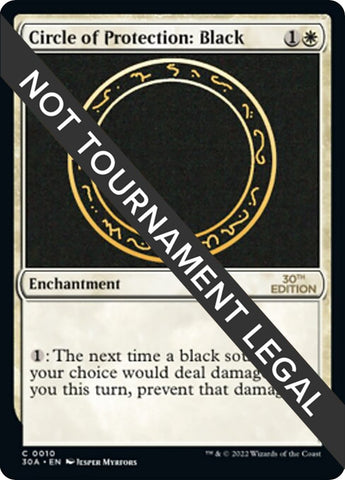 Image for Circle of Protection: Black (10) (30A)