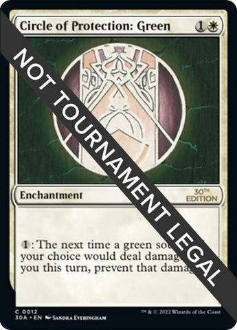 Image for Circle of Protection: Green (12) (30A)