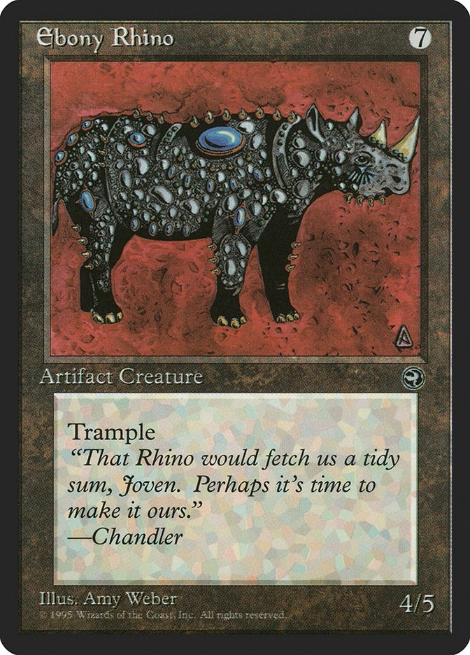 Image for Ebony Rhino [Homelands]