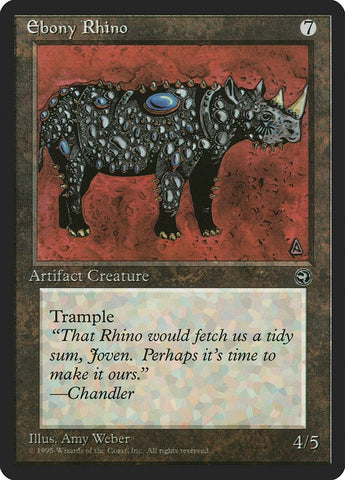 Image for Ebony Rhino [Homelands]
