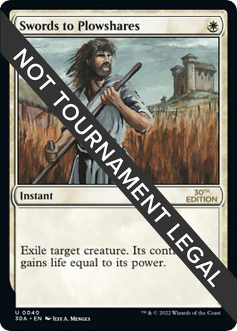 Image for Swords to Plowshares (40) (30A)