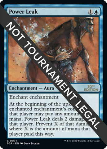 Image for Power Leak (71) - Magic: The Gathering