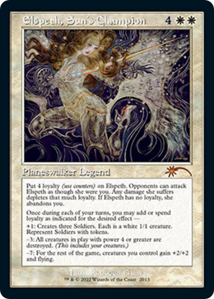 Image for Elspeth, Sun's Champion (2013) [Secret Lair: 30th Anniversary Countdown Kit]