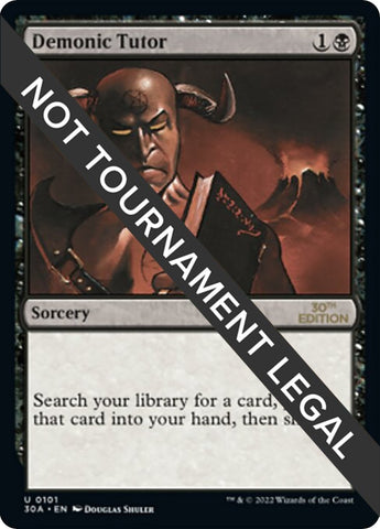 Image for Demonic Tutor (101) (30A)