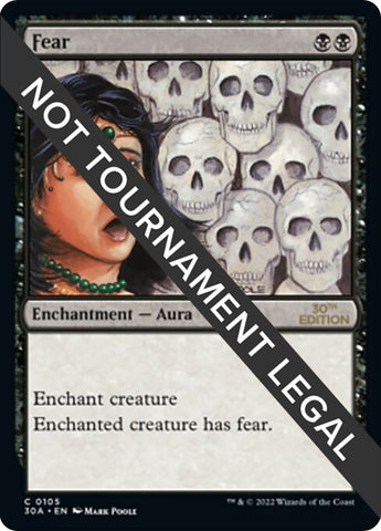 Image for Fear (105) (30A)