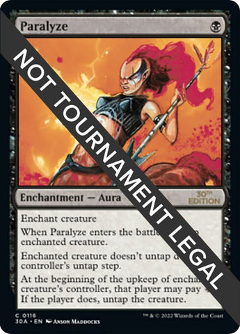 Image for Paralyze (116) (30A)