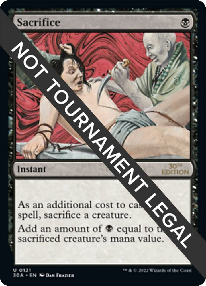 Image for Sacrifice (121) - Magic: The Gathering