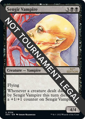 Image for Sengir Vampire (124) - Magic: The Gathering