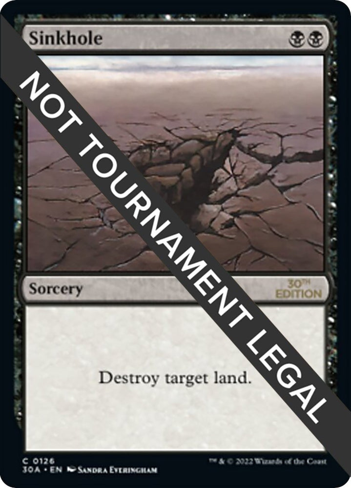 Image for Sinkhole (126) - Magic: The Gathering