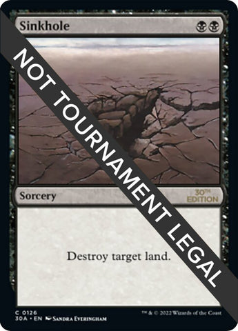Image for Sinkhole (126) - Magic: The Gathering