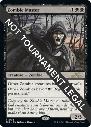 Image for Zombie Master (134) - Magic: The Gathering