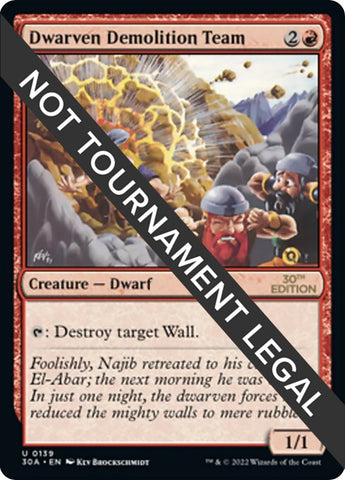 Image for Dwarven Demolition Team (139) (30A)