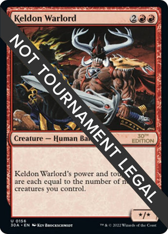 Image for Keldon Warlord (156) (30A)