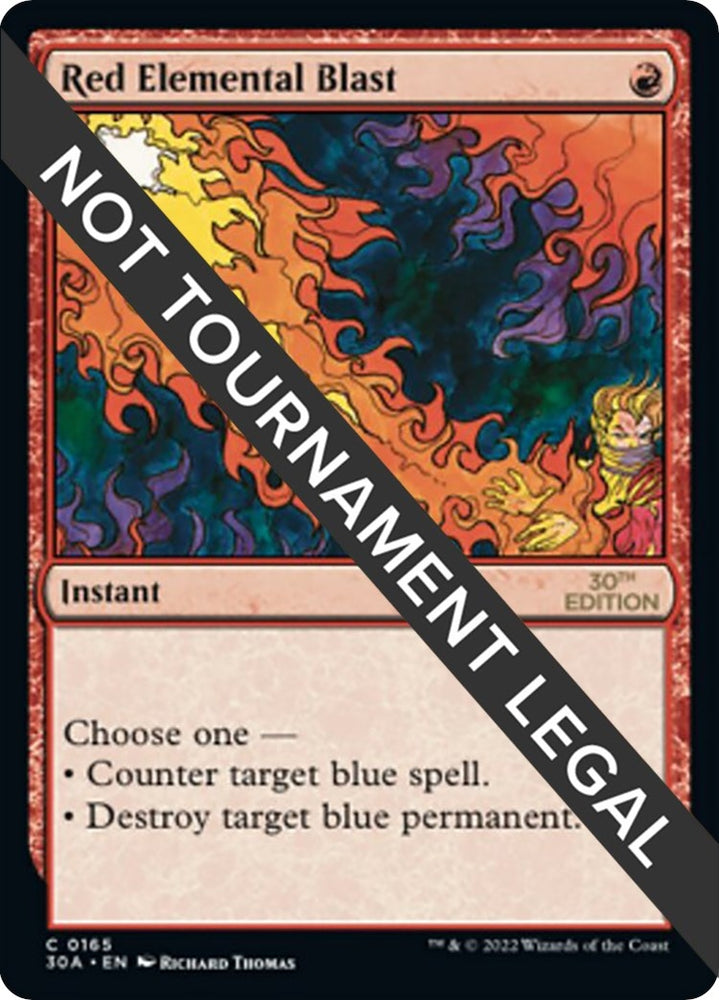Image for Red Elemental Blast (165) (30A)