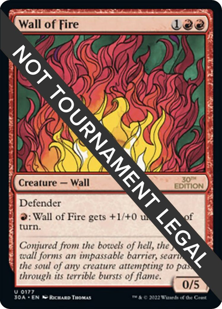 Image for Wall of Fire (177) (30A)